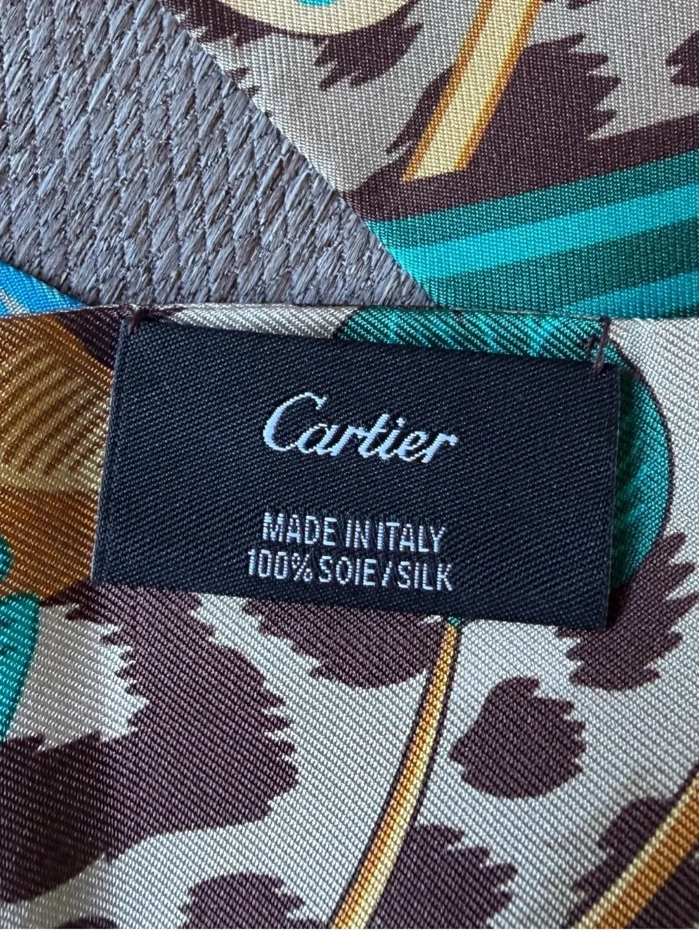 CARTIER PANTHER IN THE JUNGLE BANDEAU
